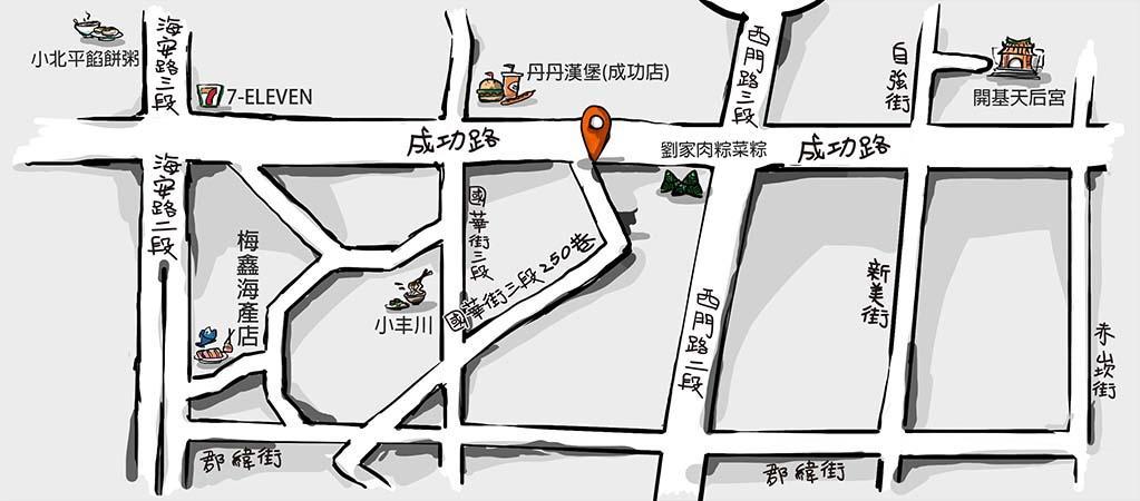 Albergue Rest Backpacker Tainan Exterior foto